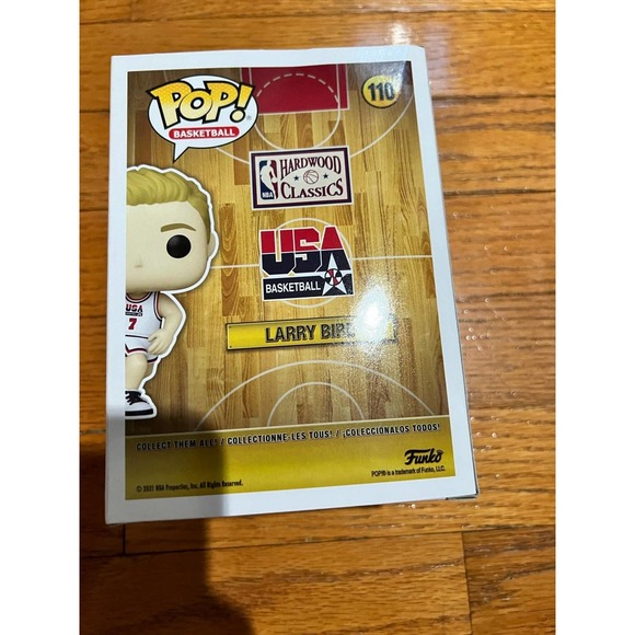 Funko Pop! Basketball Larry Bird #110 Target Exclusive - Picture 4 of 8